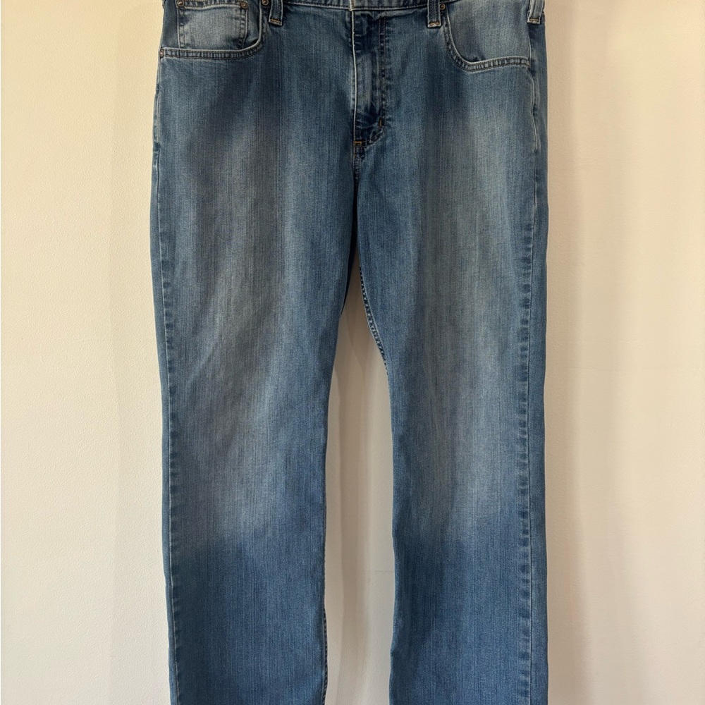 Carhartt Blue Relaxed-Fit Jeans Classic Denim